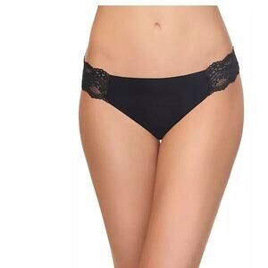 B.tempt'd By Wacoal B. Bare Thong Underwear Black Size M